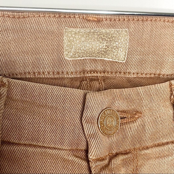 Mother | The Looker Fray Ankle Raw Hem Mauve Jeans - Picture 7 of 9